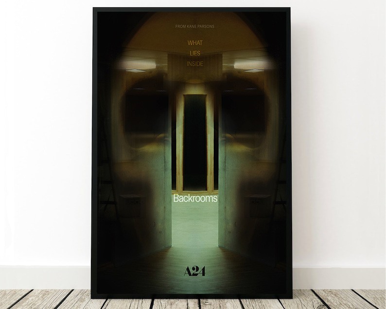 Backrooms Movie Poster Horror Mystery Art Print Poster